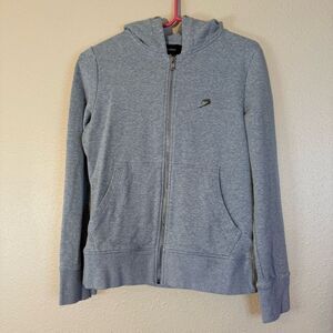 Boxraw Gray Zip-Up Hoodie XS